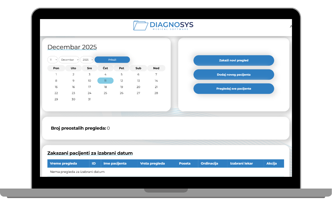 Diagnosys Screenshot